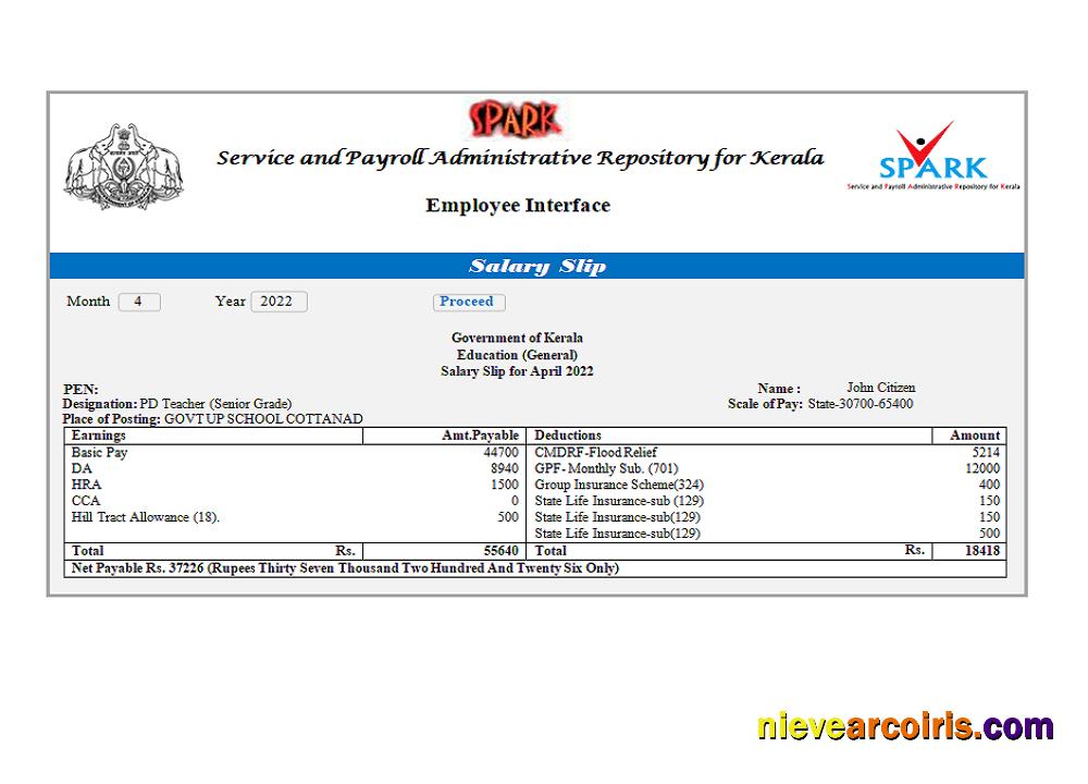 India Service and Payroll Administrative Repository for Kerala payroll company